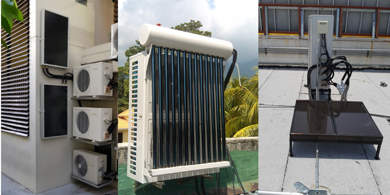Hybrid Solar Thermal Air Conditioner